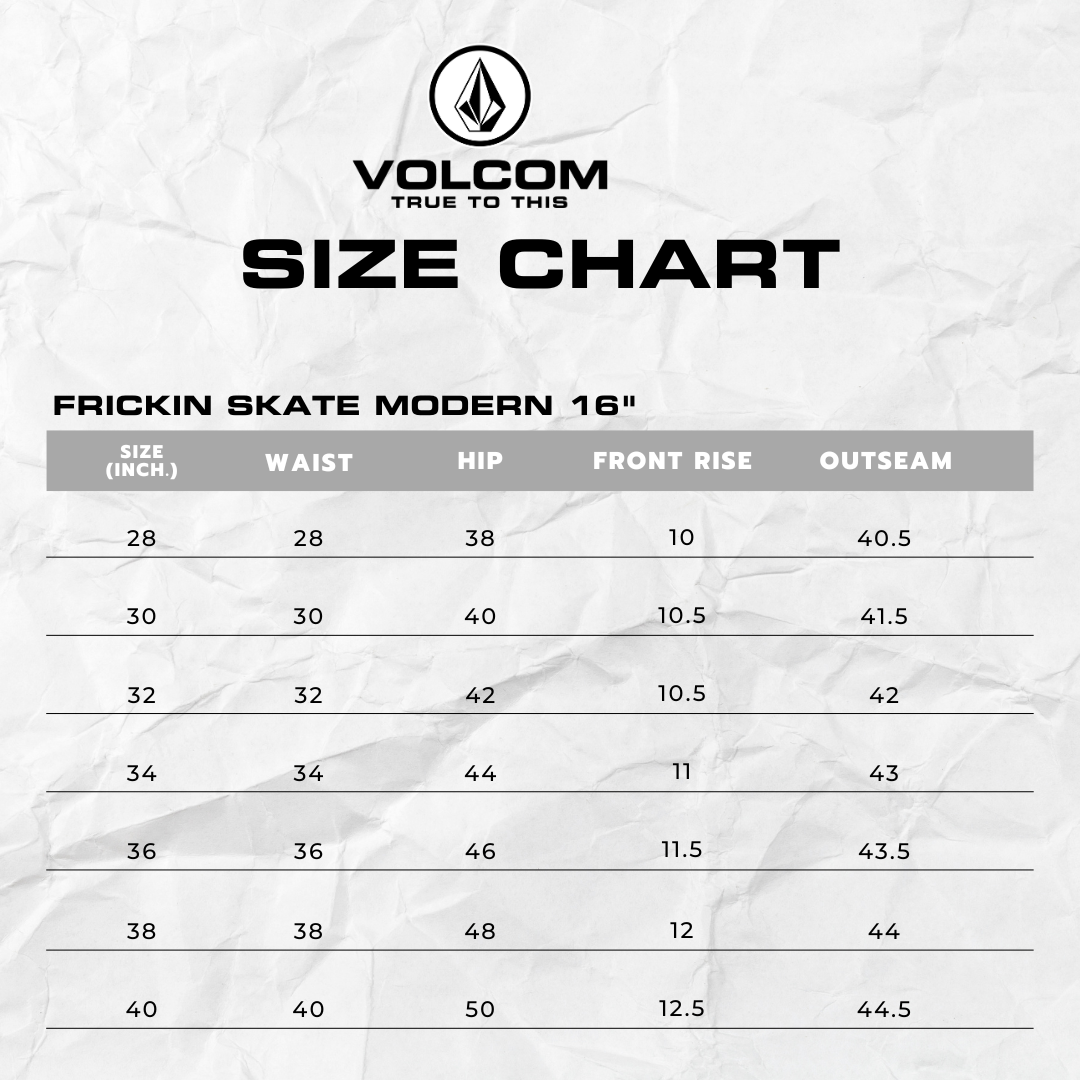 VOLCOM FRICKIN SKATE MODERN V16