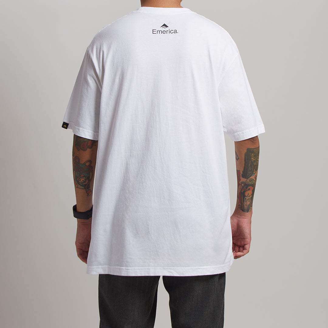 EMERICA MEN EFF CORPORATE S/S TEE