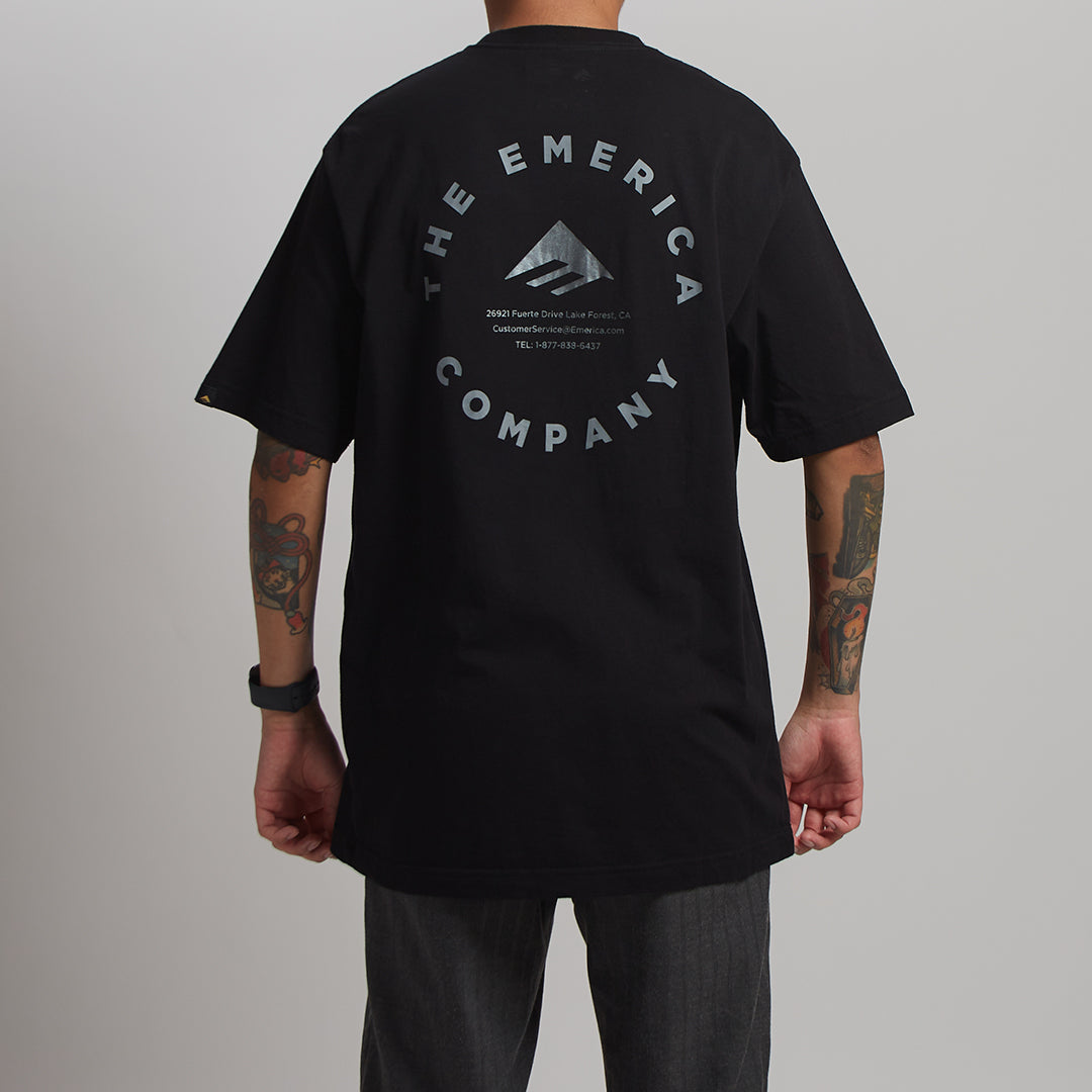 EMERICA LOGO LOCKUP SS TEE