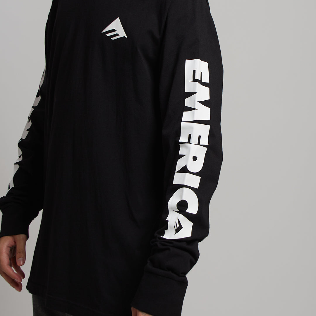 EMERICA MEN BOLD SIDEARM LS TEE