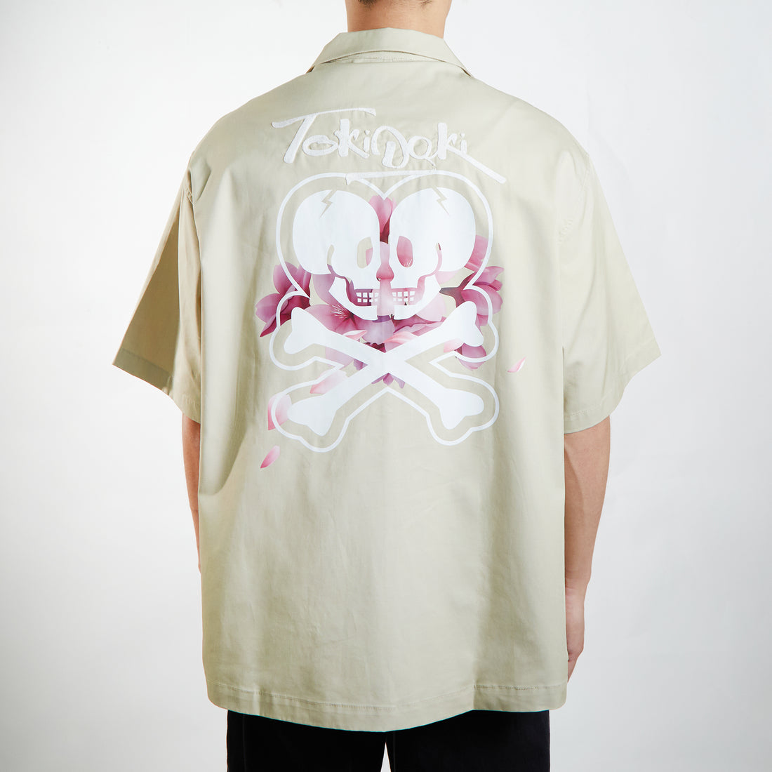 TOKIDOKI BLOOMING SKULL SS SHIRT