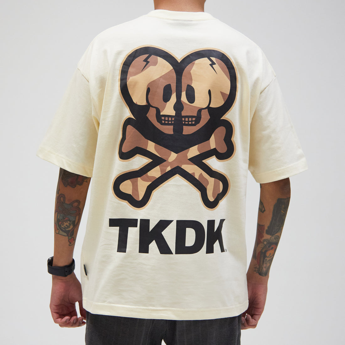 TOKIDOKI CROSSBONE CAMO S/S TEE 2025