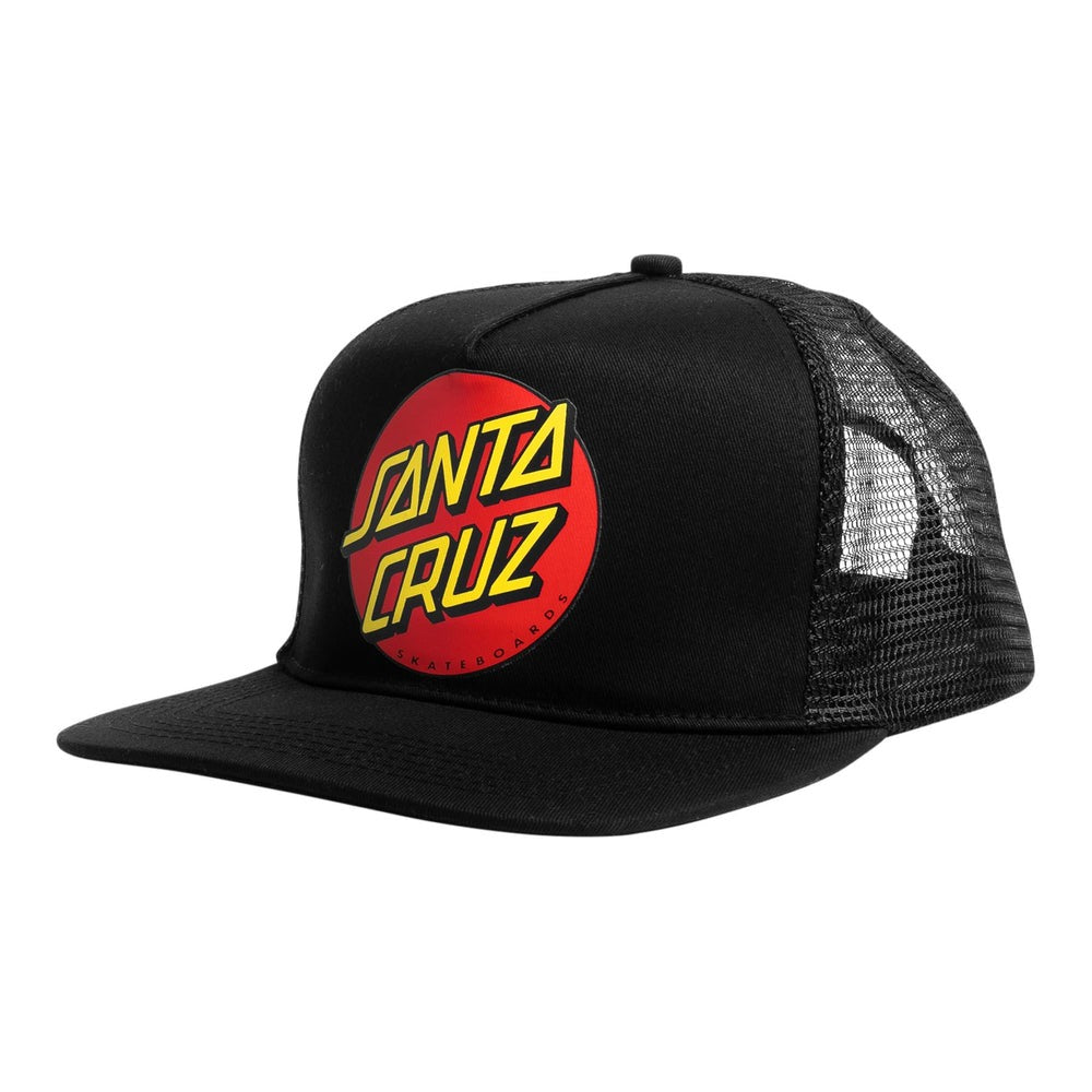 SANTA CRUZ CAP CLASSIC DOT MESH TRUCKER HIGH PROFILE