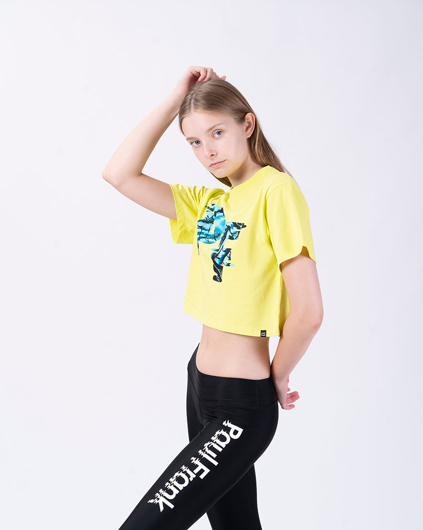 PAUL FRANK WOMENS FASHION TEE NEON JUNGLE